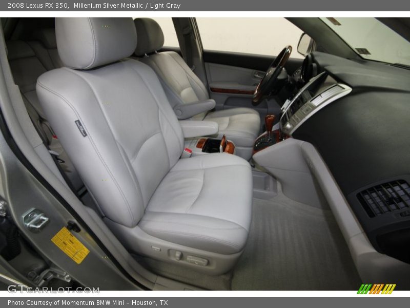 Millenium Silver Metallic / Light Gray 2008 Lexus RX 350