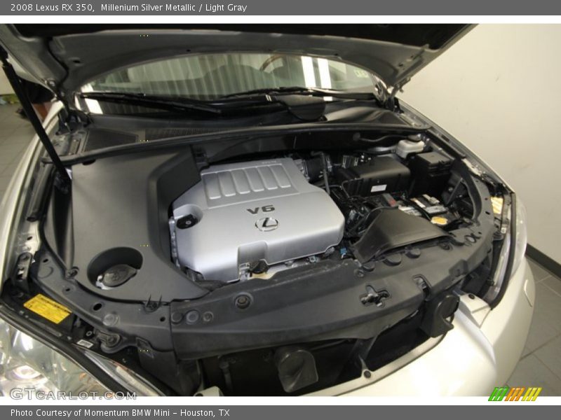 Millenium Silver Metallic / Light Gray 2008 Lexus RX 350