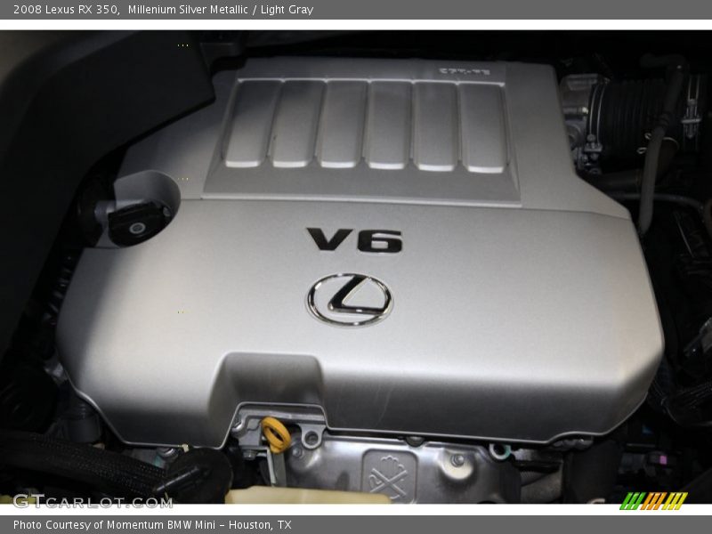 Millenium Silver Metallic / Light Gray 2008 Lexus RX 350