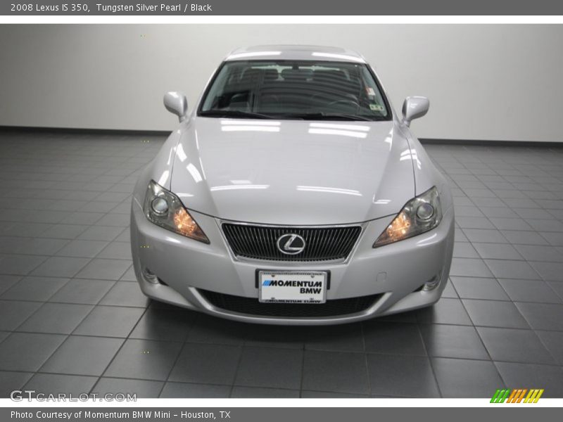 Tungsten Silver Pearl / Black 2008 Lexus IS 350