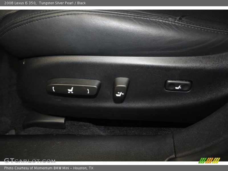 Tungsten Silver Pearl / Black 2008 Lexus IS 350