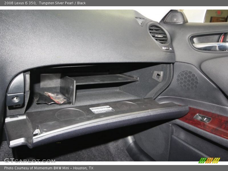 Tungsten Silver Pearl / Black 2008 Lexus IS 350