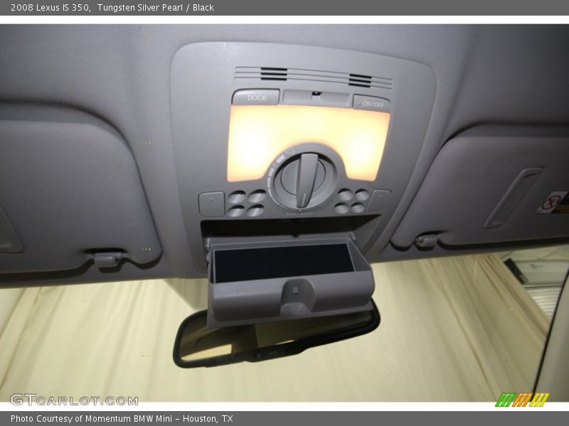 Tungsten Silver Pearl / Black 2008 Lexus IS 350