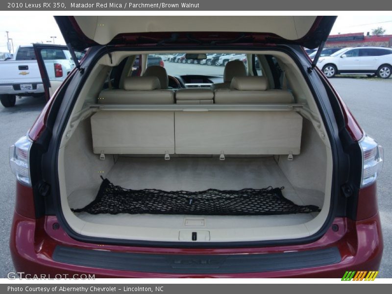 Matador Red Mica / Parchment/Brown Walnut 2010 Lexus RX 350