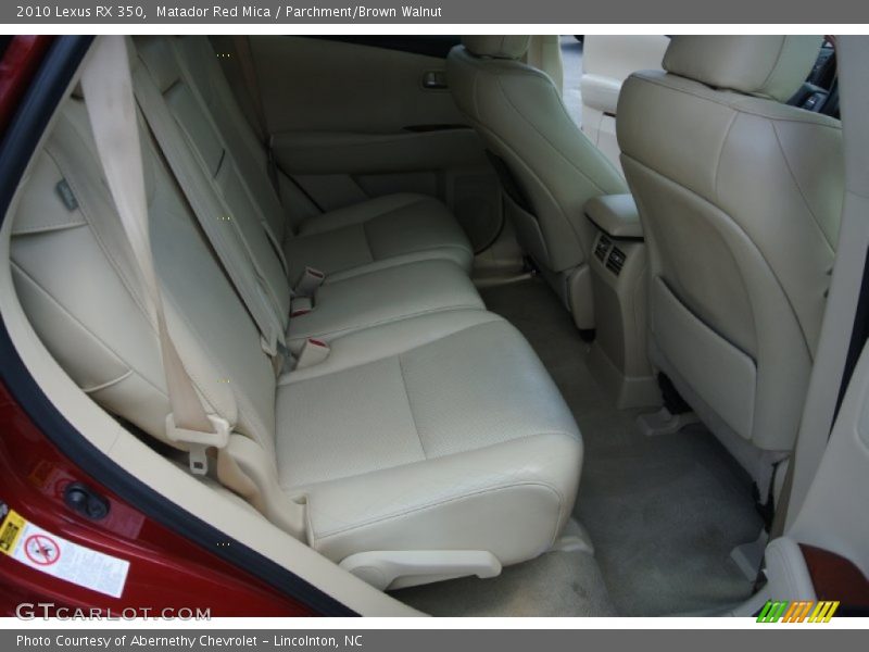 Matador Red Mica / Parchment/Brown Walnut 2010 Lexus RX 350