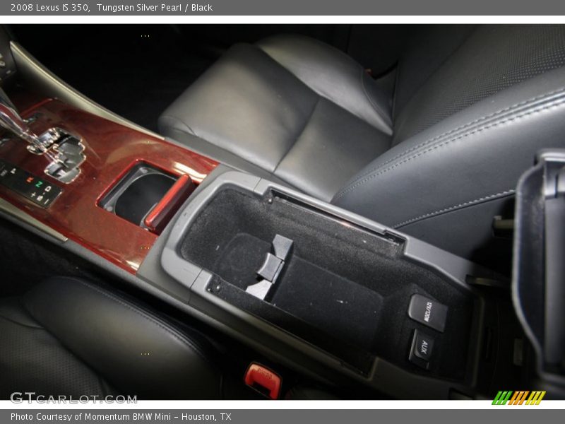 Tungsten Silver Pearl / Black 2008 Lexus IS 350