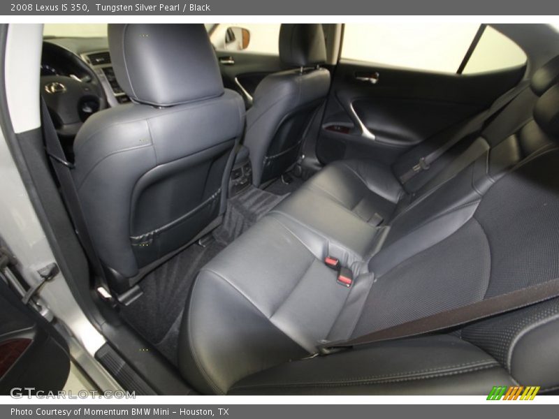 Tungsten Silver Pearl / Black 2008 Lexus IS 350