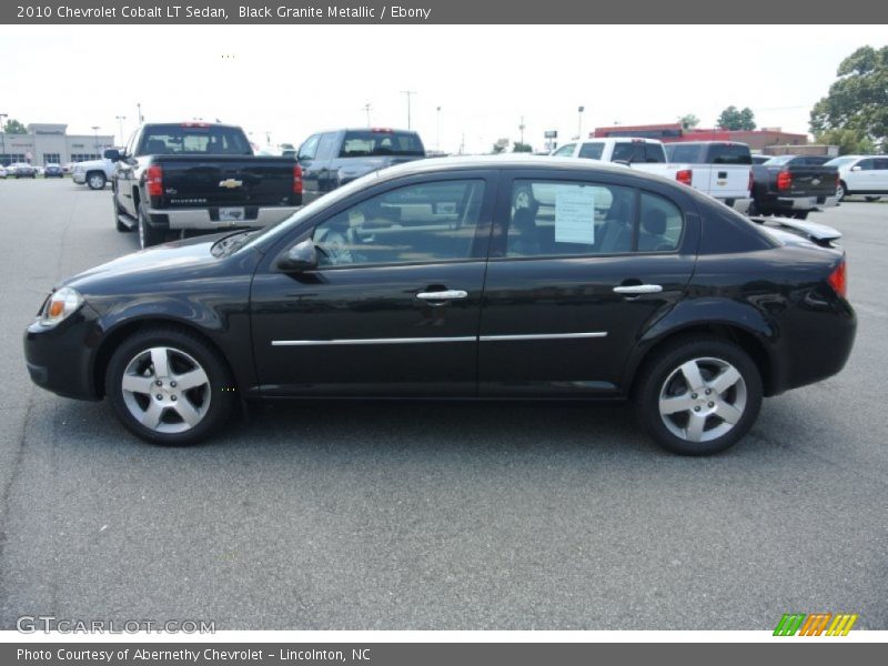  2010 Cobalt LT Sedan Black Granite Metallic