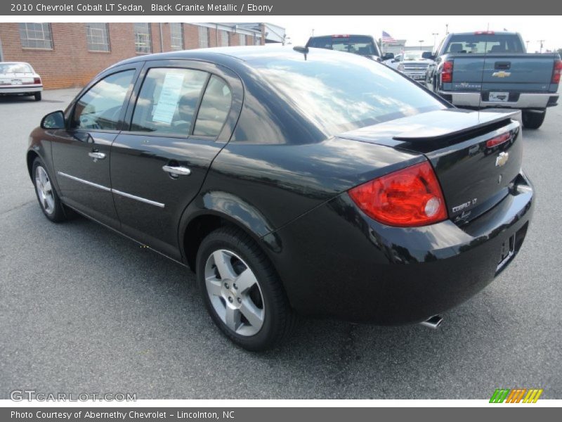 Black Granite Metallic / Ebony 2010 Chevrolet Cobalt LT Sedan