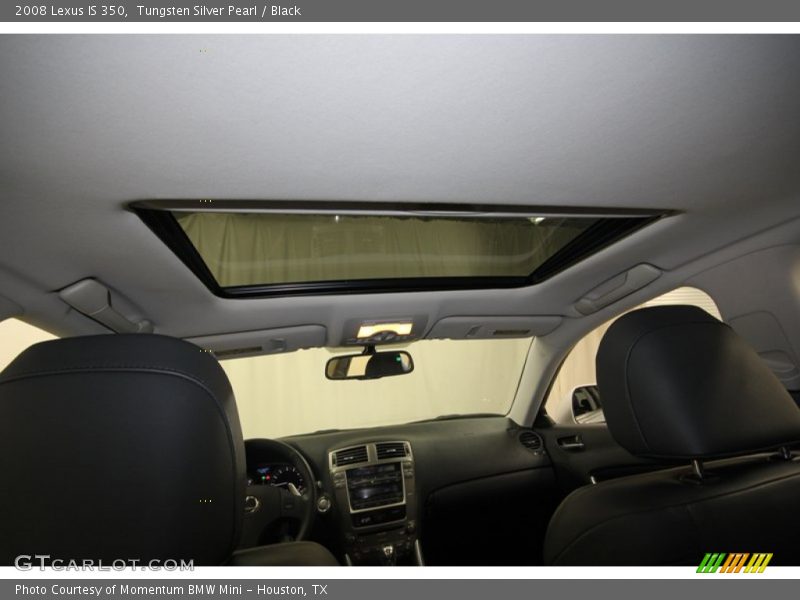 Tungsten Silver Pearl / Black 2008 Lexus IS 350