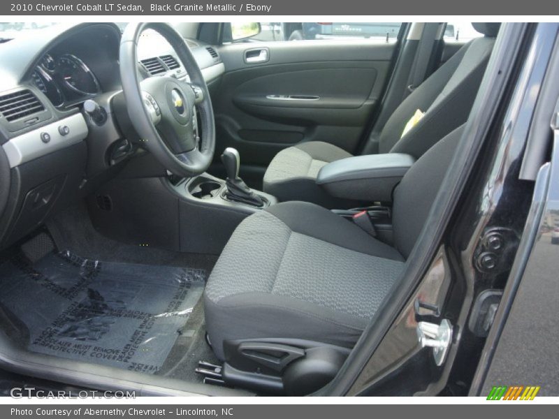 Black Granite Metallic / Ebony 2010 Chevrolet Cobalt LT Sedan