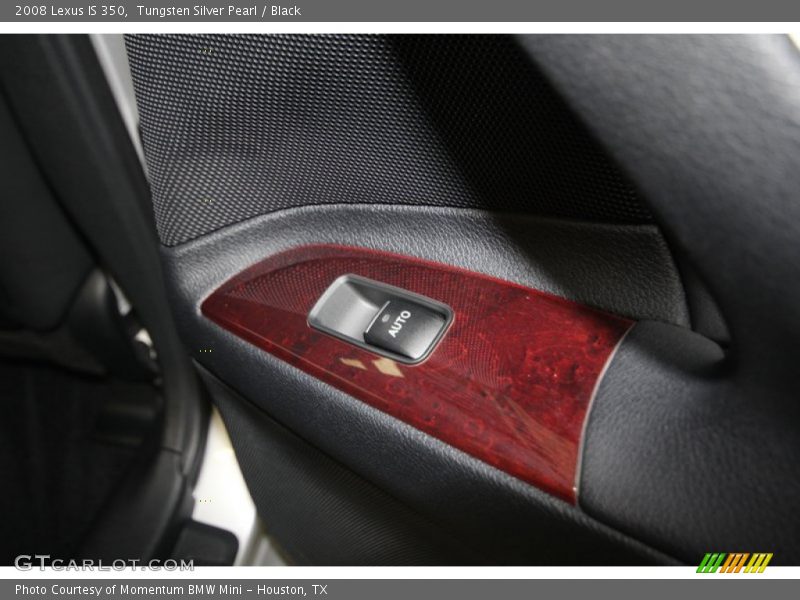 Tungsten Silver Pearl / Black 2008 Lexus IS 350