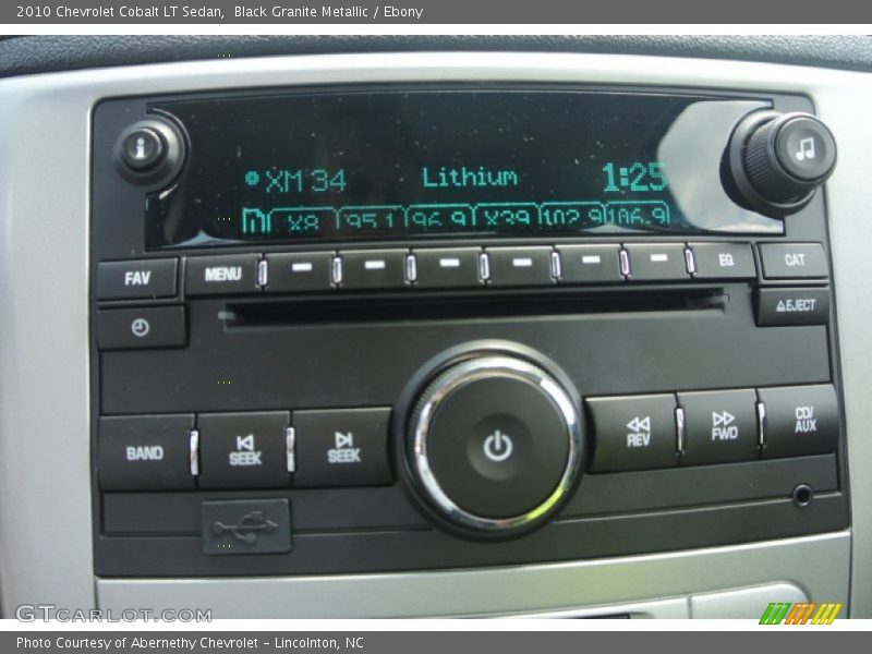 Audio System of 2010 Cobalt LT Sedan