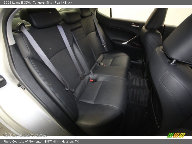 Tungsten Silver Pearl / Black 2008 Lexus IS 350