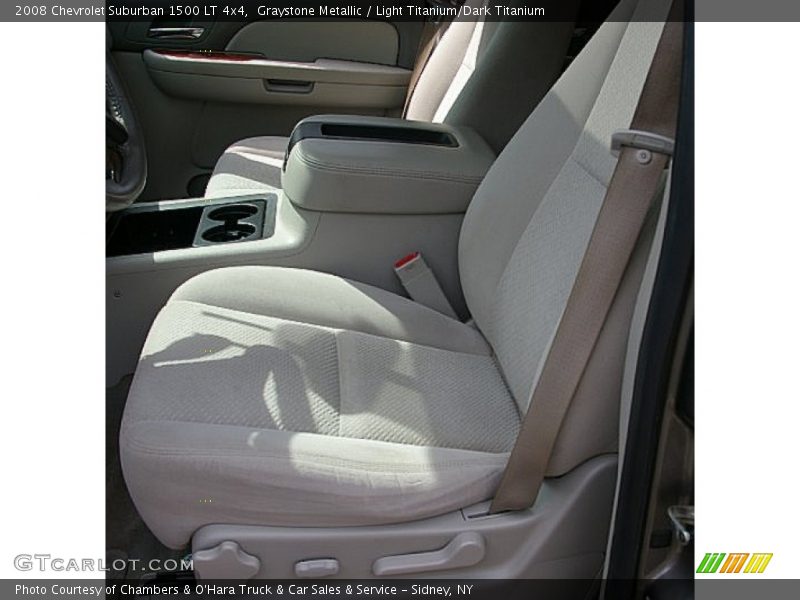 Graystone Metallic / Light Titanium/Dark Titanium 2008 Chevrolet Suburban 1500 LT 4x4