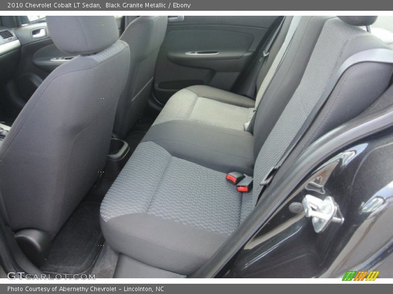 Rear Seat of 2010 Cobalt LT Sedan