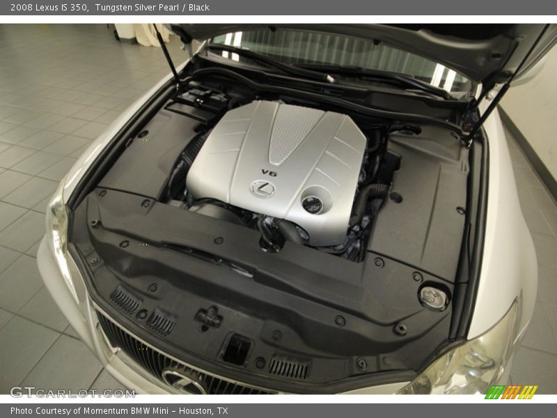 Tungsten Silver Pearl / Black 2008 Lexus IS 350