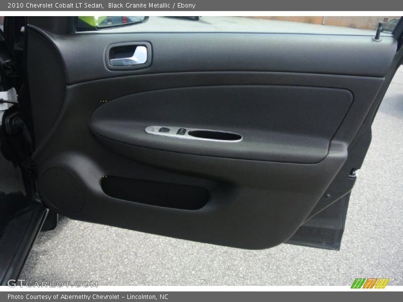 Black Granite Metallic / Ebony 2010 Chevrolet Cobalt LT Sedan
