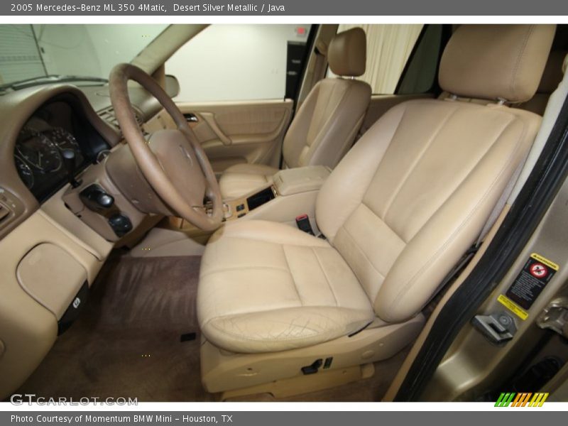 Desert Silver Metallic / Java 2005 Mercedes-Benz ML 350 4Matic