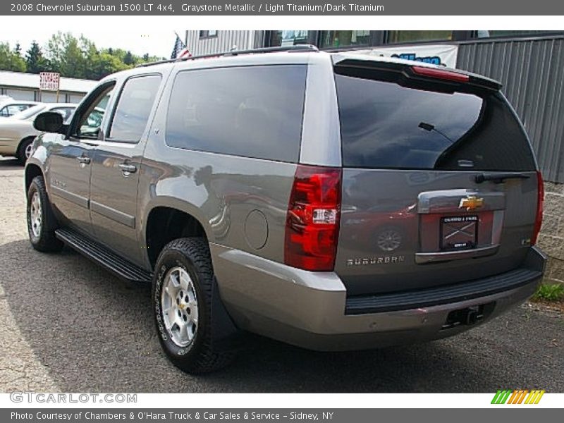 Graystone Metallic / Light Titanium/Dark Titanium 2008 Chevrolet Suburban 1500 LT 4x4