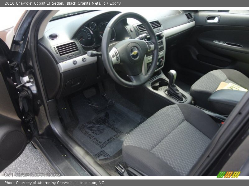 Ebony Interior - 2010 Cobalt LT Sedan 
