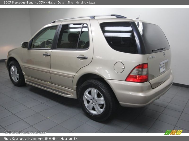 Desert Silver Metallic / Java 2005 Mercedes-Benz ML 350 4Matic