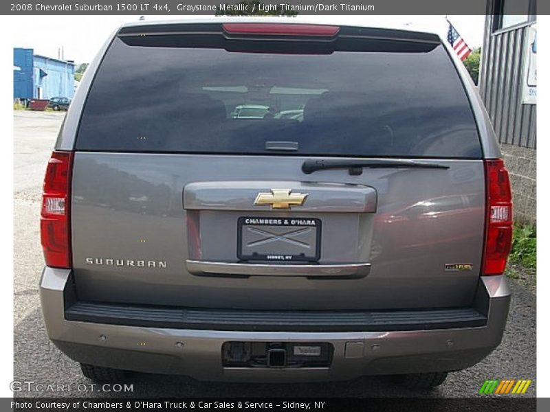 Graystone Metallic / Light Titanium/Dark Titanium 2008 Chevrolet Suburban 1500 LT 4x4