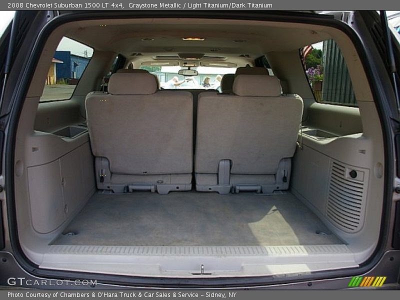 Graystone Metallic / Light Titanium/Dark Titanium 2008 Chevrolet Suburban 1500 LT 4x4
