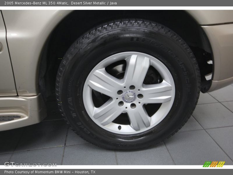 Desert Silver Metallic / Java 2005 Mercedes-Benz ML 350 4Matic