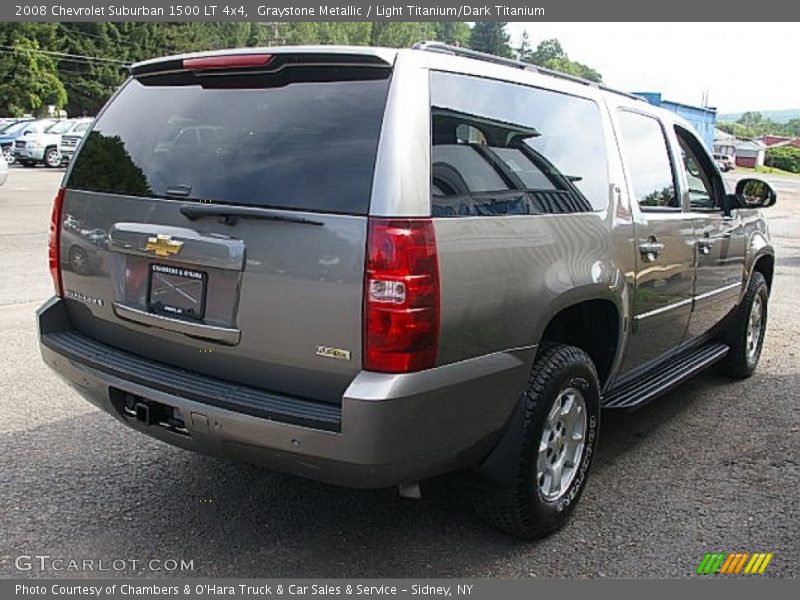 Graystone Metallic / Light Titanium/Dark Titanium 2008 Chevrolet Suburban 1500 LT 4x4