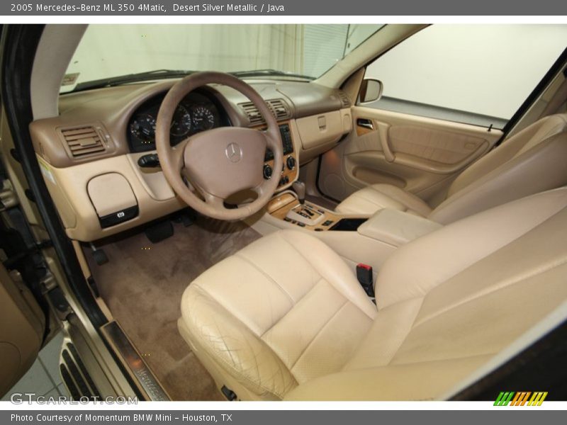 Desert Silver Metallic / Java 2005 Mercedes-Benz ML 350 4Matic