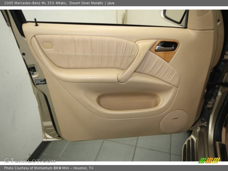 Desert Silver Metallic / Java 2005 Mercedes-Benz ML 350 4Matic