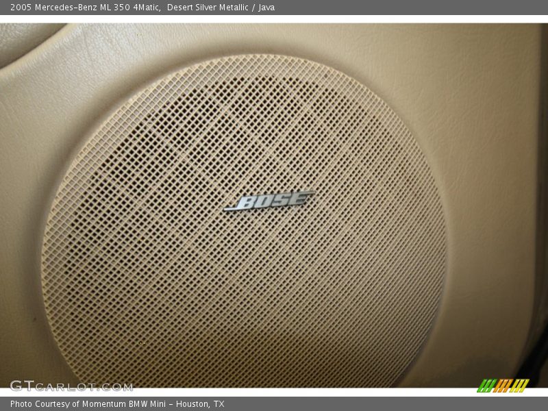 Desert Silver Metallic / Java 2005 Mercedes-Benz ML 350 4Matic