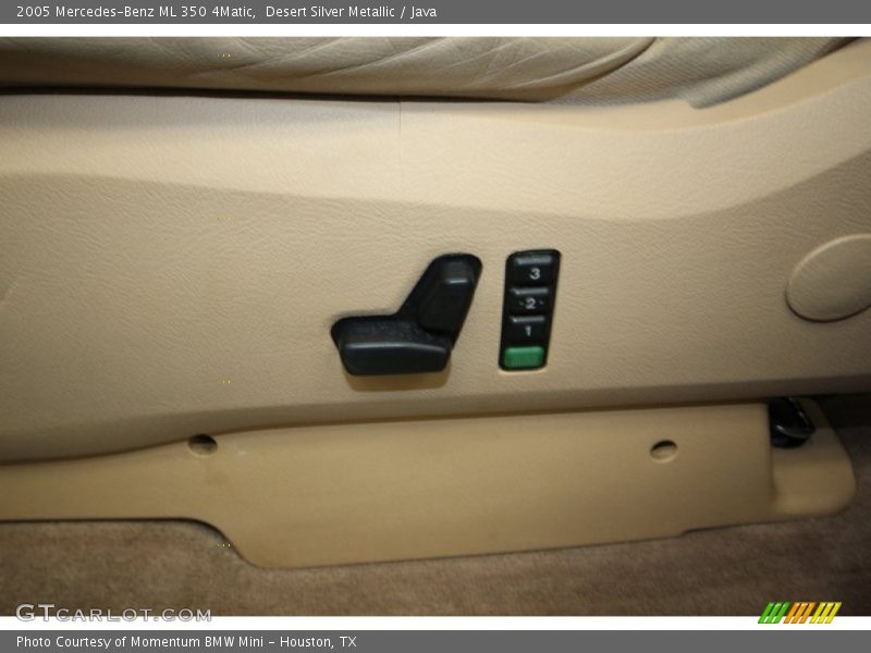 Desert Silver Metallic / Java 2005 Mercedes-Benz ML 350 4Matic