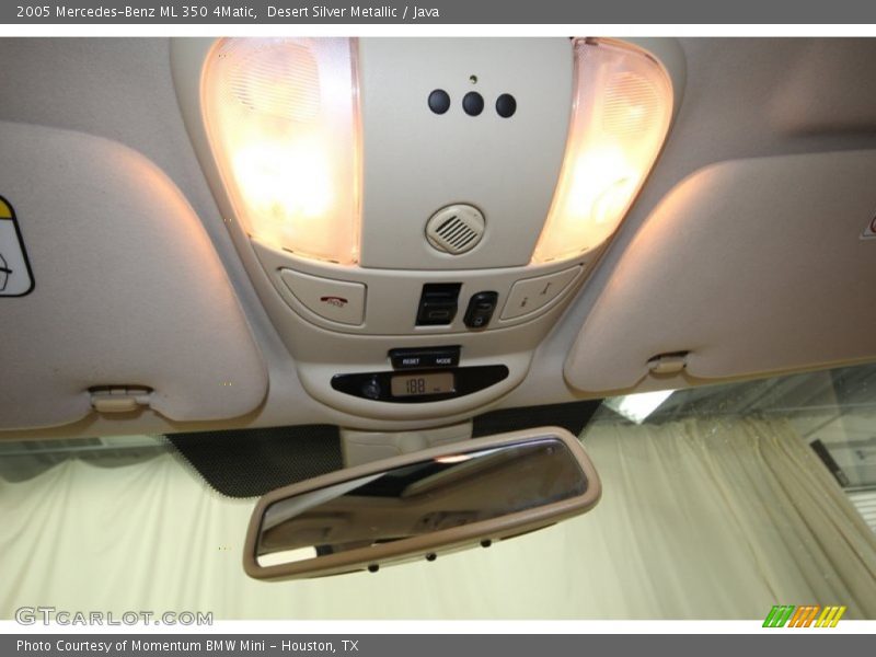 Desert Silver Metallic / Java 2005 Mercedes-Benz ML 350 4Matic