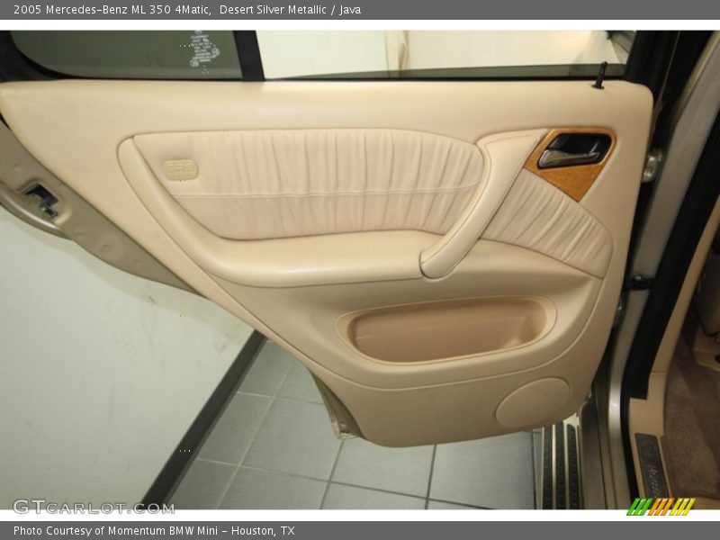Desert Silver Metallic / Java 2005 Mercedes-Benz ML 350 4Matic