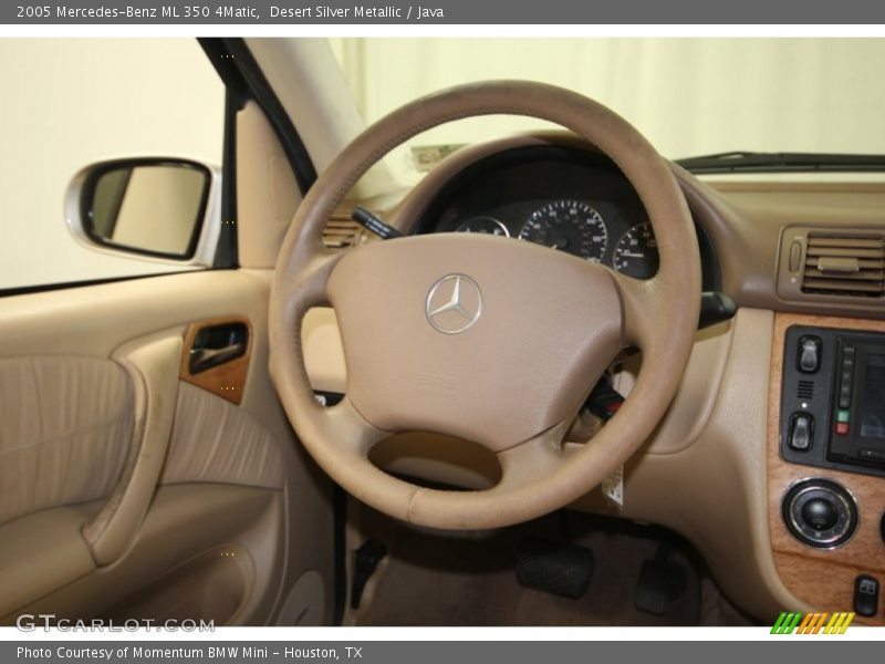 Desert Silver Metallic / Java 2005 Mercedes-Benz ML 350 4Matic