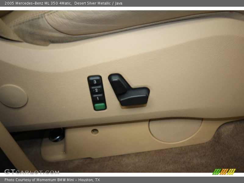 Desert Silver Metallic / Java 2005 Mercedes-Benz ML 350 4Matic