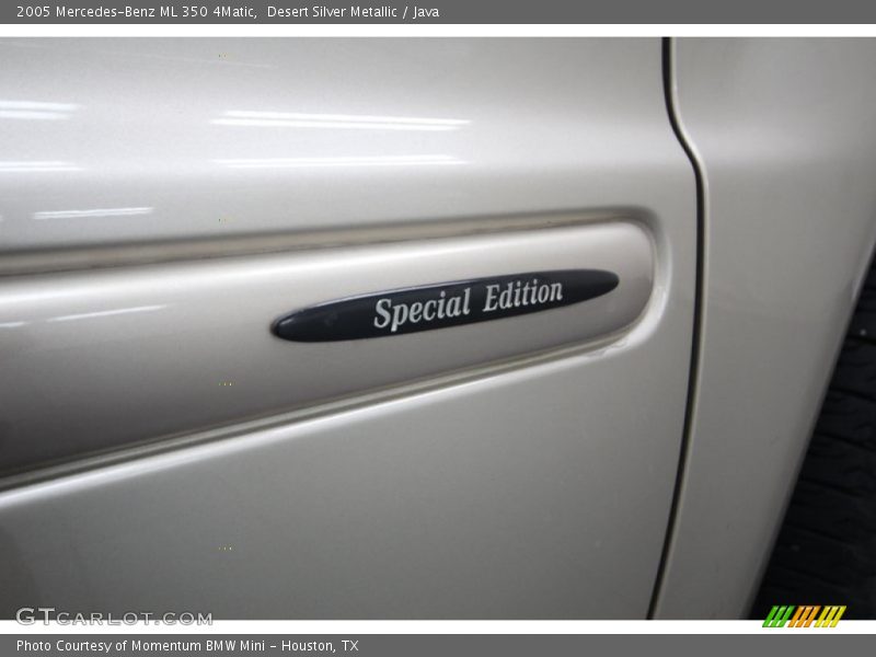 Desert Silver Metallic / Java 2005 Mercedes-Benz ML 350 4Matic
