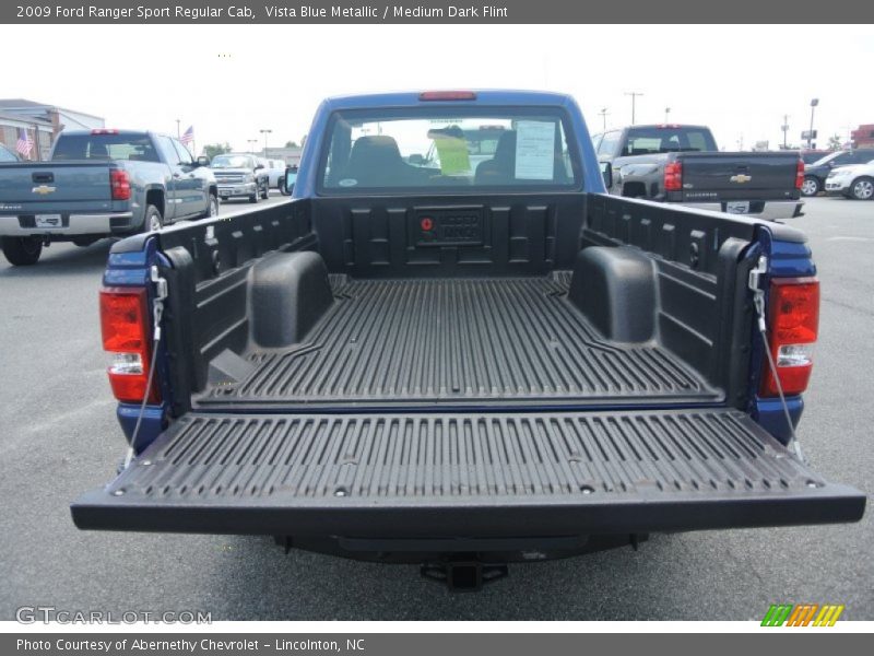 Vista Blue Metallic / Medium Dark Flint 2009 Ford Ranger Sport Regular Cab