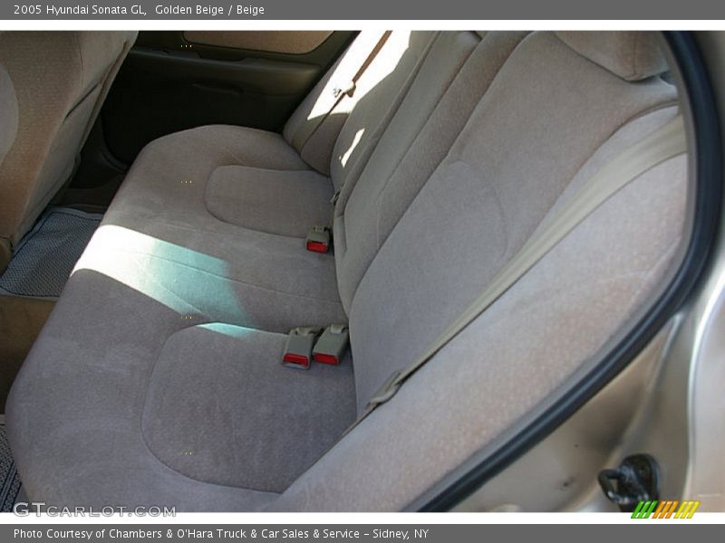 Golden Beige / Beige 2005 Hyundai Sonata GL