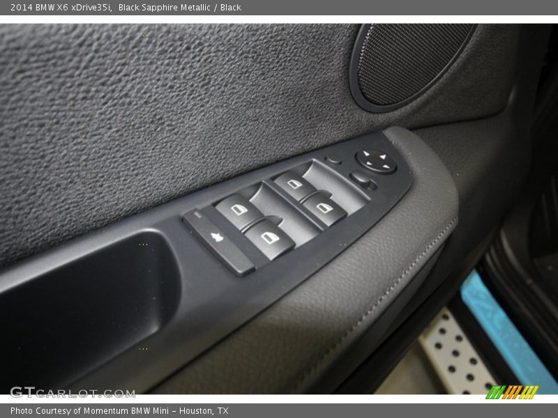 Black Sapphire Metallic / Black 2014 BMW X6 xDrive35i