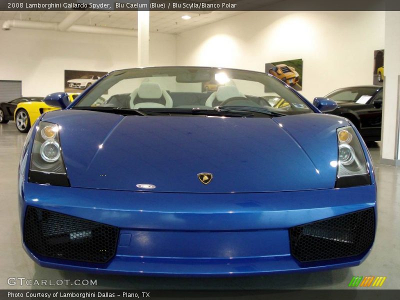 Blu Caelum (Blue) / Blu Scylla/Bianco Polar 2008 Lamborghini Gallardo Spyder