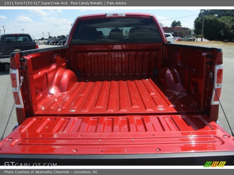 Red Candy Metallic / Pale Adobe 2011 Ford F150 XLT SuperCrew 4x4