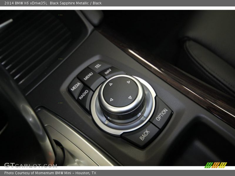 Black Sapphire Metallic / Black 2014 BMW X6 xDrive35i