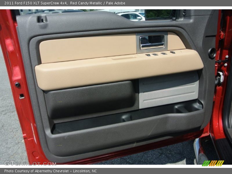 Red Candy Metallic / Pale Adobe 2011 Ford F150 XLT SuperCrew 4x4