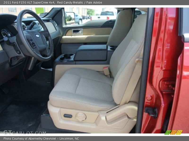Red Candy Metallic / Pale Adobe 2011 Ford F150 XLT SuperCrew 4x4