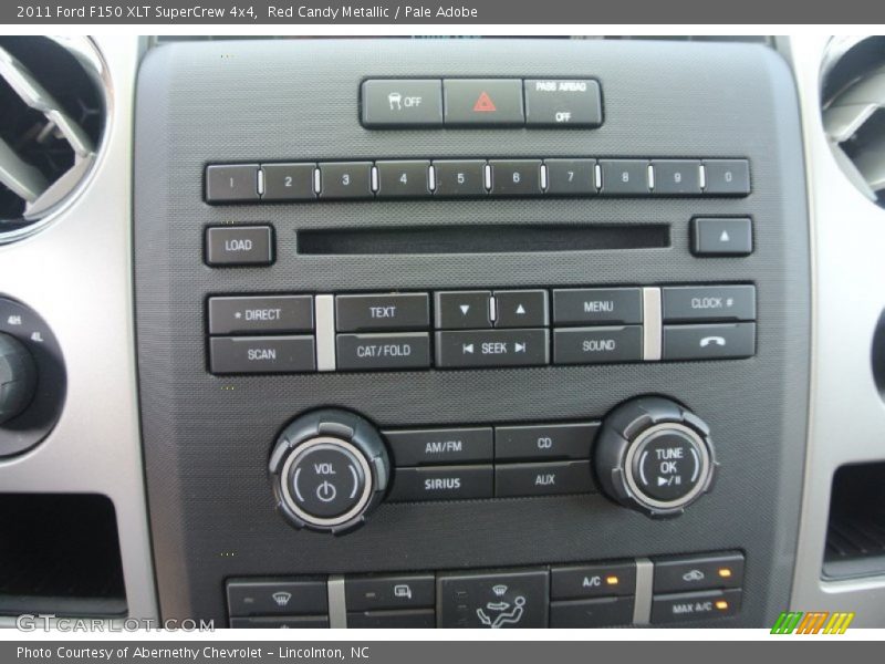 Red Candy Metallic / Pale Adobe 2011 Ford F150 XLT SuperCrew 4x4