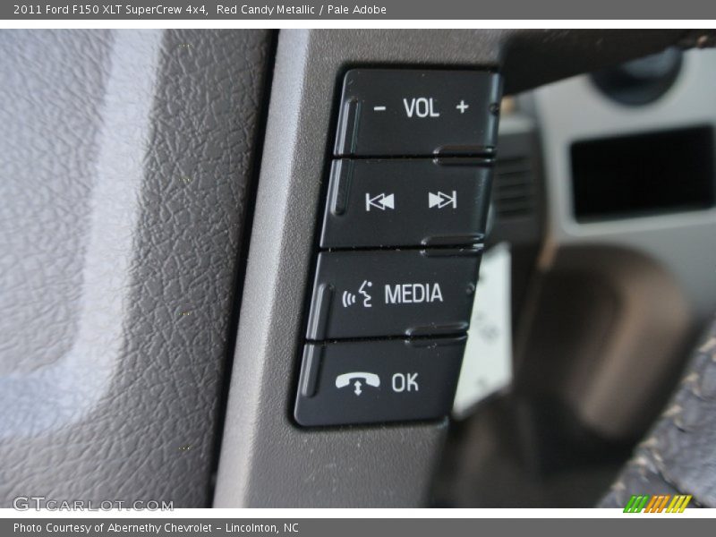 Red Candy Metallic / Pale Adobe 2011 Ford F150 XLT SuperCrew 4x4