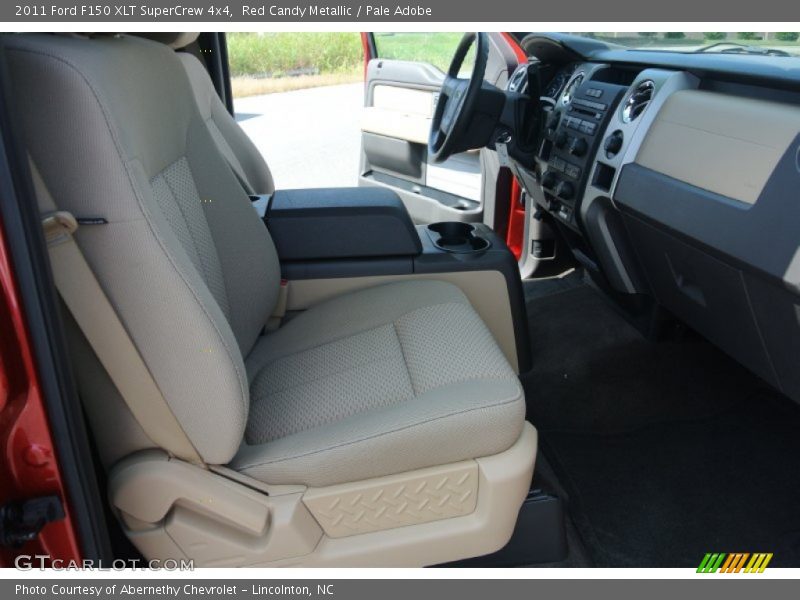Red Candy Metallic / Pale Adobe 2011 Ford F150 XLT SuperCrew 4x4